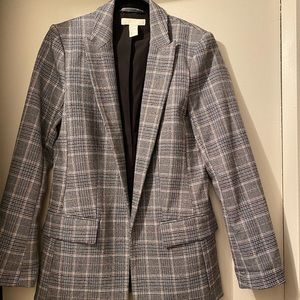 H&M Plaid Blazer